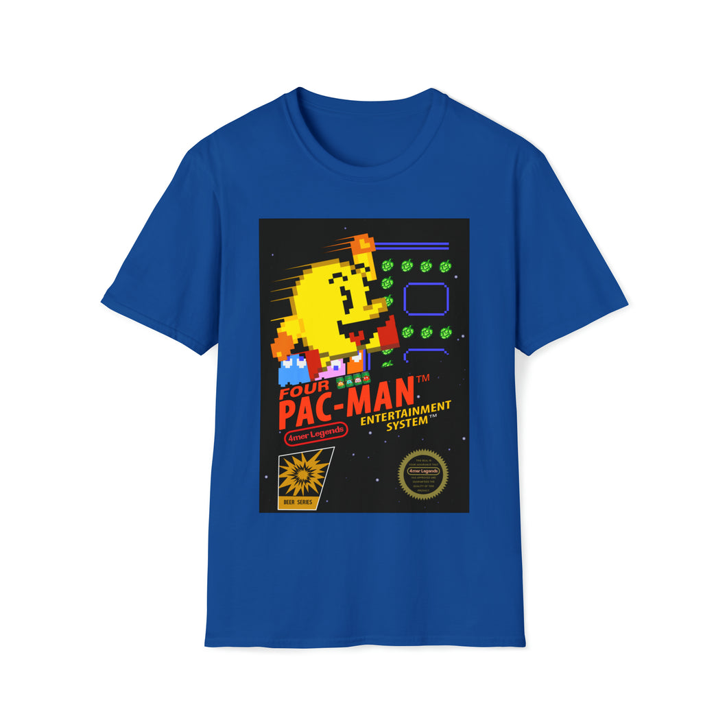 4-Pac Man Unisex Softstyle T-Shirt